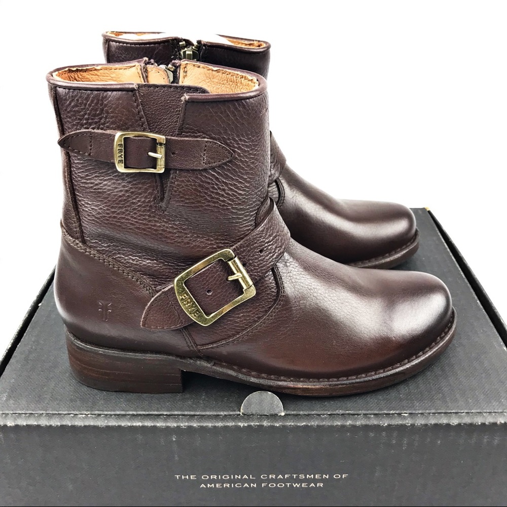 Frye | “Vicky” | Buckle Ankle Boot